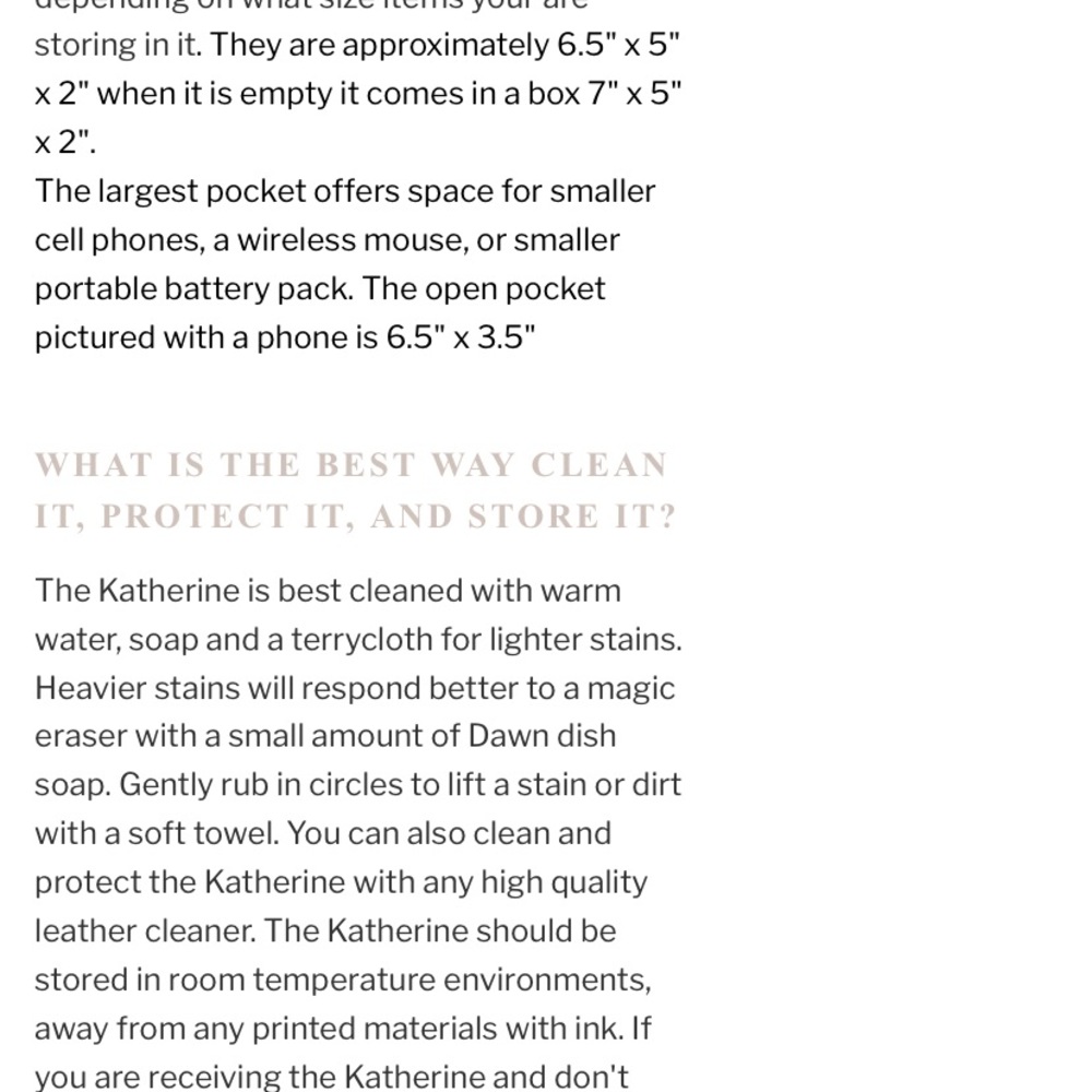 Glass Ladder And Co Katherine Vegan Leather Tech Organizer Roll - Picture 11 of 13